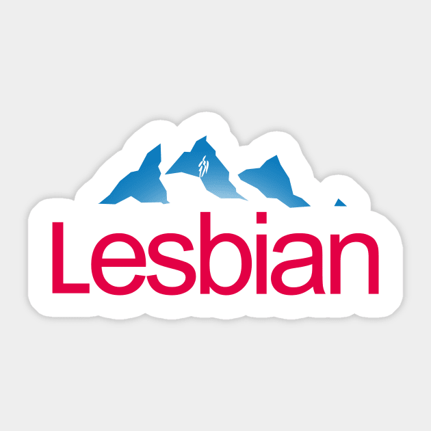 Lesbian Sticker by jamesweinreb